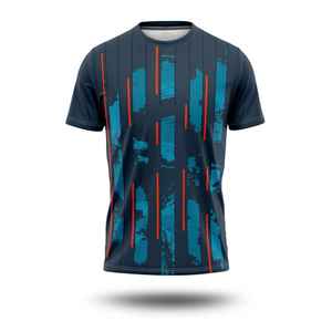 Camiseta Deportiva Casual de Fútbol para Hombre, con Estampado Digital, 100% Poliéster Transpirable, para Otoño - Product Image 4