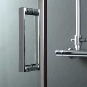 Puerta de Vidrio Transparente de 120 CM para Nicho de Ducha, Accesorios para Baño y Aseo - Product Image 4