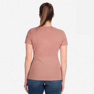 T-shirt pour femmes Next Level en CVC, mélange de trois tissus, col rond, impression de logo personnalisée, 60% coton peigné, 40% polyester - Product Image 4