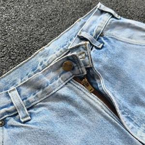 Jeans de Mezclilla de Pierna Recta Holgados para Hombre, Estilo Hip Hop, 100% Algodón, Vintage, de Buena Calidad - Product Image 5