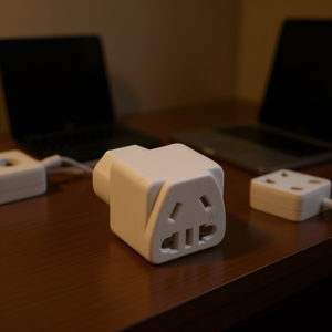 WK <b>Universal</b> Five-Hole Laptop Power <b>Adapter</b> C13-C14 Travel <b>Adapters</b> - Product Image 3