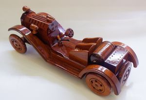 New Arrival Handmade Resin <b>Wooden</b> <b>Toy</b> <b>Car</b> Antique <b>Wooden</b> Vintage Model for From 2 3 4 Years Old Kids <b>Wooden</b> <b>Toys</b> Montessori <b>Toys</b> - Product Image 2