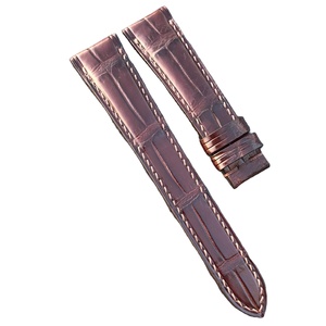 Bracelet en cuir de vache véritable de luxe 20mm de remplacement bracelets de smartwatch compatibles montres de 18mm fabriquées pour des tailles de 20/21/22mm - Product Image 2