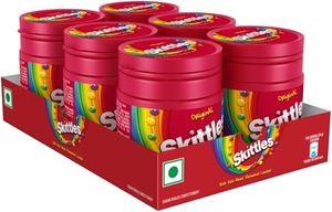 High <b>Quality</b> Fruit Flavoured Chewy <b>Sweet</b> Skittle Candy Bulk Fruity Rainbow Candy with Milk Taste Packaged in Bottle - Product Image 6