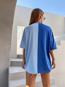 Recién llegado, camiseta para mujer, camiseta de poliéster y algodón de calidad superior para mujer, Camisetas hechas a medida al por mayor - Product Image 2