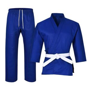 Uniforme de Taekwondo de artes marciales de talla grande hecho en fábrica con logotipo de requisito personalizado al por mayor - Product Image 1