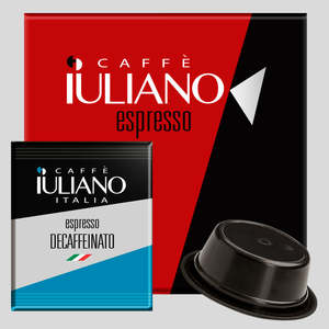 Caffè Iuliano Espresso Decaffeinato Capsule Compatibili Confezione da 100 - Product Image 1