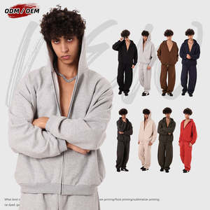 Sweatshirts à capuche unisexes en coton doux et élégants 300GSM Vêtements décontractés confortables et chauds Prix d'usine Vente en gros Fourniture personnalisée - Product Image 1