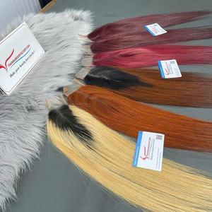 Produit en vrac HD dentelle fermeture frontale extensions de cheveux humains vietnamiens perruques de cheveux en dentelle vente de gros - Product Image 3