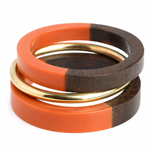 กำไลข้อมือทองเหลืองสไตล์โบราณสำหรับผู้หญิง งานฝีมือสุดหรู กำไลแฟชั่นทันสมัย กำไลข้อมือแบบหรูหรา - Product Image 1