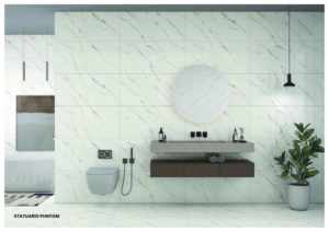 Carreaux de sol et de mur en porcelaine 600x1200 aspect pierre et marbre avec finition mate et brillante pour applications intérieures - Product Image 5