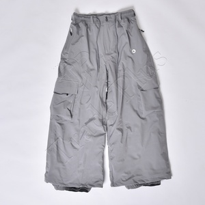 Pantalon de ski unisexe 2026 à sublimation, coupe ample, en tissu polaire 100 % polyester, pantalon cargo de snowboard imperméable et respirant - Product Image 1