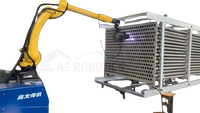 Soudeuse de tôles de tubes CNC | Système de soudage robotique Fanuc avec chargeur à double fil (MIG/TIG)