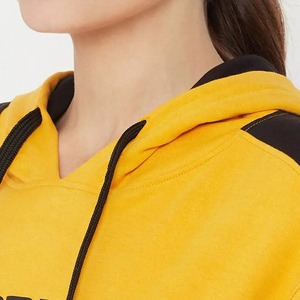 <b>Top</b> Selling Women Tracksuit Custom Logo Design Breathable Sustainable <b>Plus</b> <b>Size</b> Yellow Color Comfortable Women Tracksuit - Product Image 4