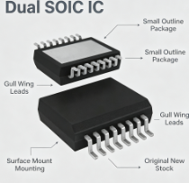 Régulateur de tension automobile STMicroelectronics VNHD7012AYTR, contrôleur de commutation DC-DC CMOS sans interrupteur interne, sortie 200 mA 15 V - Product Image 2