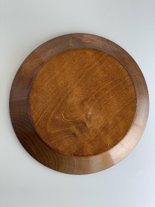 Bol à mélanger en bois rustique pour salade de fruits frais et cuisine quotidienne - Product Image 2