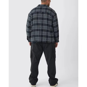 Gran oferta de pantalones Cargo para hombre, pantalones de trabajo resistentes de lona de algodón, pantalones de trabajo mecánico de fábrica de taller - Product Image 3