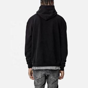 เสื้อฮู้ดผ้าฝ้ายหนาแบบสวมหัวสำหรับผู้ชายเสื้อฮู้ดแบบตัดตามสั่งพิมพ์ลายพัฟ - Product Image 2