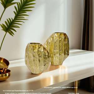 Vase à fleurs en métal en aluminium minimaliste moderne le plus vendu - Product Image 4