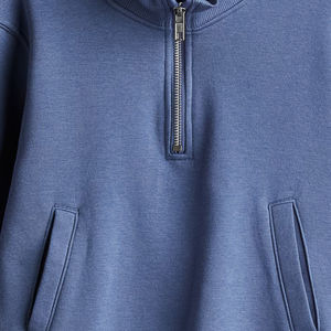 Logo personnalisé Top coton biologique couleur Zip sweat-shirt veste 100% coton prêt Slim Fit 2025 sweat-shirt unisexe - Product Image 6