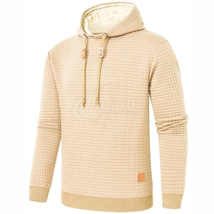 เสื้อฮู้ดผู้ชายผ้าฟลีซหนานุ่มสำหรับฤดูหนาว คุณภาพสูง แห้งเร็ว ระบายอากาศได้ดี สวมใส่สบาย น้ำหนัก 430 กรัม รับผลิตตามแบบ สั่งซื้อจำนวนมากได้ (OEM) - Product Image 6