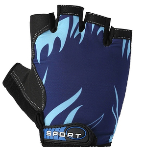 Guantes de entrenamiento transpirables de palma completa para hombres y mujeres para gimnasio, levantamiento de pesas, entrenamiento físico, protección, guantes de motorista - Product Image 5