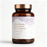 Formule de soutien OEM Glutathion et Resvératrol pour l'éclat de la peau et la longévité cellulaire, Fournisseur Or NAC, Vente en gros, Approvisionnement direct usine