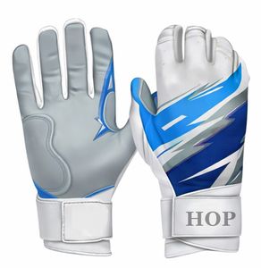 Guantes de Bateo de Béisbol y Sóftbol de Cuero Transpirable para Adultos, Guantes Deportivos con Agarre Antideslizante en la Palma y Logotipo Personalizado - Product Image 3