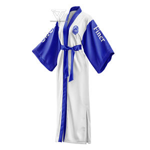 Vêtements personnalisés de sororité Zeta Phi Beta Robe Kimono en soie brodée Vêtements de nuit pour femmes Robe de nuit Accessoires grecs - Product Image 1