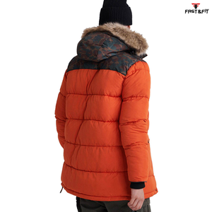 2025 diseño Popular personalizado impreso cremallera impermeable a prueba de viento transpirable hombres chaqueta de esquí al aire libre ropa de invierno - Product Image 2