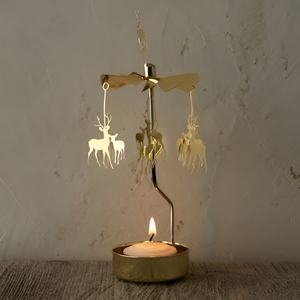 Lampes de thé de Noël en bois uniques de qualité supérieure pour la maison hôtel Restaurant éclairage pot de bougie parfumée pour la décoration de table - Product Image 6