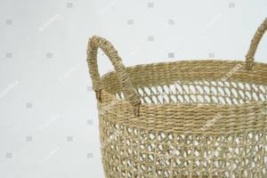 Meilleure collection Organisateur de stockage en jonc de mer Paniers de rangement pour la maison naturels faits à la main Fabricant du Vietnam - Product Image 3