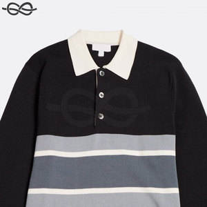 Meilleure vente 100% coton sweat manches brodées usine fabricant imprimé motif polaire pull-vente en gros - Product Image 3