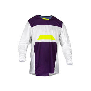 Cómodo transpirable OEM personalizado Motocross Racing Jersey superventas traje de entrenamiento a prueba de viento con diseño impreso - Product Image 4