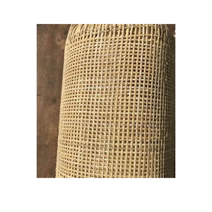 Material de malla de caña de mimbre al por mayor para la decoración de la puerta del armario de la silla - Product Image 1