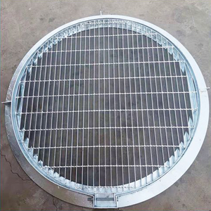 Grille métallique en <span class=keywords><strong>acier</strong></span> galvanisé à chaud haute résistance, <span class=keywords><strong>anti</strong></span>-<span class=keywords><strong>corrosion</strong></span>, pour sol - Product Image 3