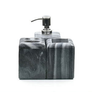 Juego de Baño de Mármol con Dispensador de Jabón y Organizador, Precio de Fábrica en India, Accesorios de Baño de Alta Gama para Diseño de Hoteles y Hogares - Product Image 4