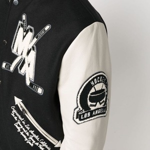Abrigo de lana Vintage personalizado OEM para hombre, chaqueta universitaria de invierno de algodón 100% para escuela y cultivo de letras - Product Image 5