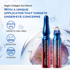 Crema de Ojos Vegana con Colágeno OEM 25ml, Antienvejecimiento, Anti-hinchazón, Ojeras, Ácido Hialurónico, Péptidos, Suero en Roll-on 8 en 1 - Product Image 1