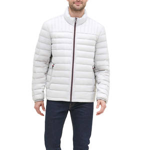 Chaquetas de Invierno Transpirables al por Mayor, Chaqueta Acolchada Gruesa con Logotipo Personalizado, Chaquetas de Hombre con Bolsillos Laterales, Chaqueta de Burbujas para Hombre - Product Image 3