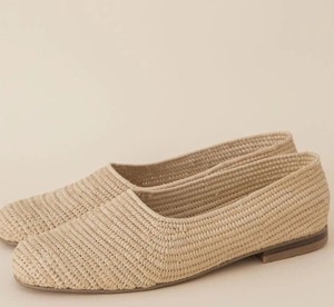 Sandales en raphia faites à la main, sandales d'été, chaussures d'été pour femmes - Product Image 1