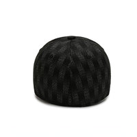 Gorra de Béisbol Unisex de 6 Paneles Fabricada en Pakistán, Negra, Transpirable, Ligera, Deportiva, Formal, 100% Algodón, Ajustable, de Alta Calidad