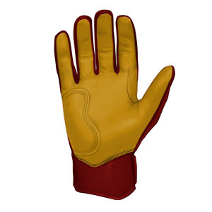 Gants de baseball en cuir Cabretta unisexes sur mesure en cuir de vachette original pour le sport au bâton pour la position du receveur - Product Image 2