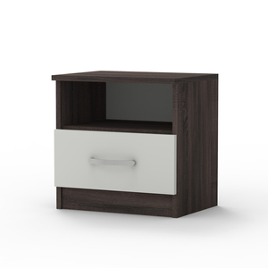 โต๊ะข้าง MDF คุณภาพสูงพร้อมลิ้นชักเก็บของง่ายต่อการเข้าถึงสิ่งของที่เก็บไว้สำหรับห้องนอน - Product Image 5