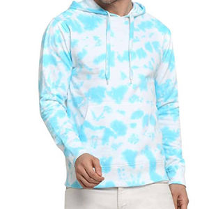 Sweat à capuche noir pour homme, effet délavé, qualité supérieure, coton et polyester épais, aspect vieilli, prix usine de gros - Product Image 4