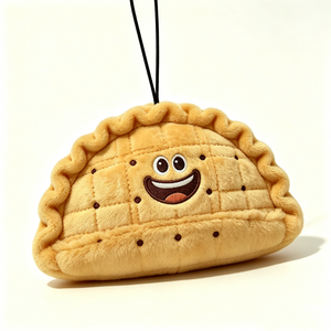 Customized Lobster-Themed Halloween Plush Pouch Dumpling Shaped Coin <b>Purse</b> & Zipper Bag for 0-24 Months Unisex - Product Image 1