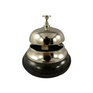 Campana de Escritorio de Latón de Alta Venta, Acabado Negro Moderno, Ecológica, Personalizable para Decoración de Escritorio, Nuevo Diseño, Usada en Escuelas y Universidades - Product Image 3