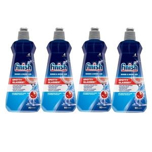 Aide pour lave-vaisselle Rinse and Shine, Finish, 80 lavages, élimine les taches d'eau et les résidus alimentaires pour une finition brillante - Product Image 4