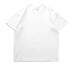 2025 Nueva camiseta pesada de verano de alta calidad para hombres de gran tamaño de manga corta 100% ropa de algodón tendencia - Product Image 5