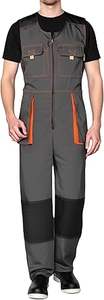 Combinaisons sans manches pour hommes, vêtements de travail multifonctionnels pour mécaniciens, combinaisons de travail élégantes, salopettes cargo - Product Image 2